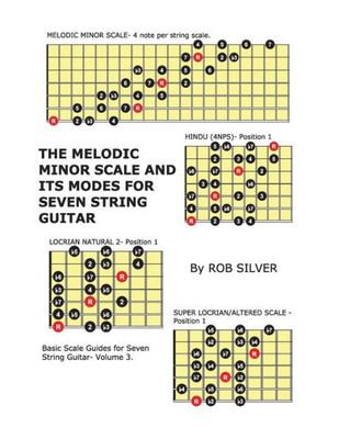 The Melodic Minor Scale And Its Modes For Seven String Guitar (Basic Scale Guides For Seven String Guitar)