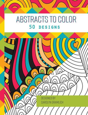 Abstracts To Color: 50 Designs