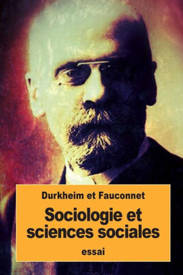 Sociologie Et Sciences Sociales (French Edition)