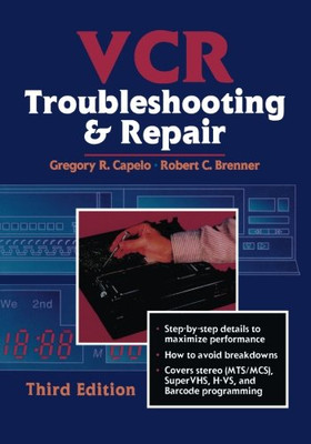 VCR Troubleshooting and Repair