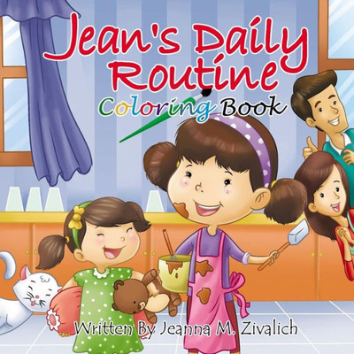 Jean's Daily Routine Coloring Book