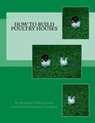 How To Build Poultry Houses