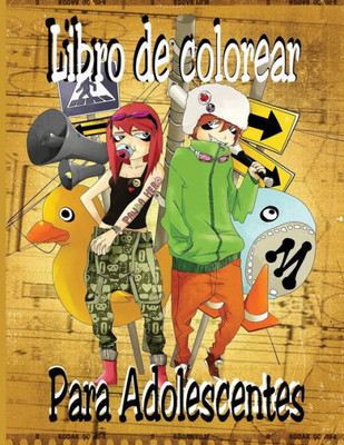 Libro De Colorear Para Adolescentes (Para Relajación) (Spanish Edition)