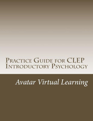 Practice Guide For Clep Introductory Psychology (Practice Guides For Clep Exams)