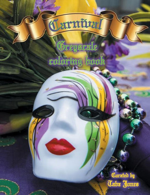 Carnival Greyscale Coloring Book