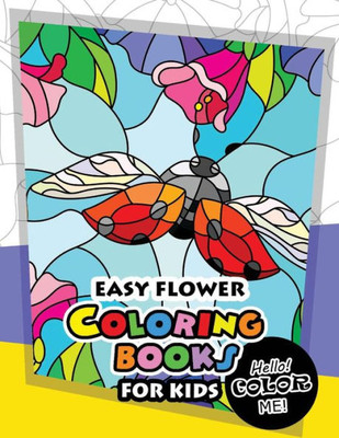 Easy Flower Coloring Book For Kids