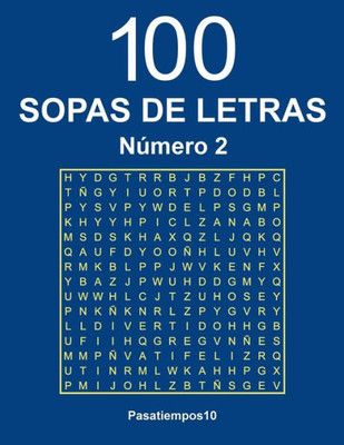 100 Sopas De Letras - N. 2 (Spanish Edition)