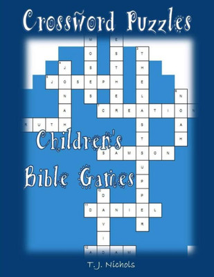 Crossword Puzzles: Children'S Bible Games