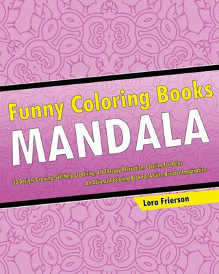 Funny Mandala: Adult Coloring Book