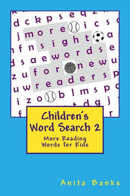 Children'S Word Search 2: More Sight Words For New Readers (Sight Word Puzzles For New Readers)