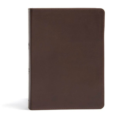 Csb She Reads Truth Bible, Brown Genuine Leather, Black Letter, Full-Color Design, Wide Margins, Notetaking Space, Devotionals, Reading Plans, Two ... Sewn Binding, Easy-To-Read Bible Serif Type
