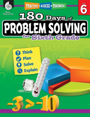 180 Days Of Problem Solving For Sixth Grade  Build Math Fluency With This 6Th Grade Math Workbook (180 Days Of Practice)