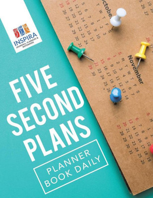 Five Second Plans | Planner Book Daily