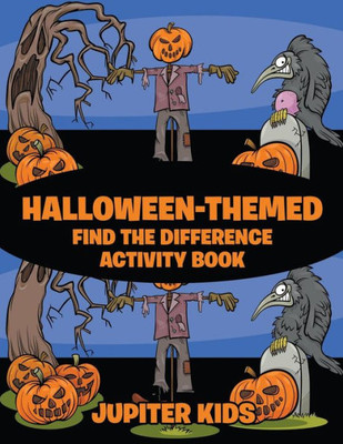 Halloween-Themed Find The Difference Activity Book