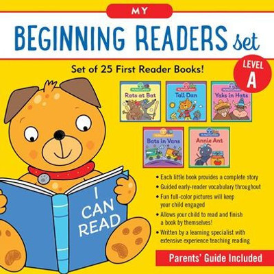 My Beginning Readers Set (A Complete Set Of 25 First Reader Books, Level A)