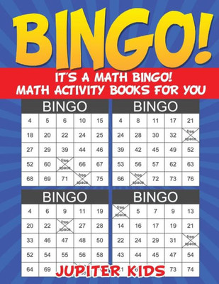 Bingo! It's A Math Bingo! Math Activity Books For You