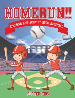 Homerun!! Coloring And Activity Book Baseball