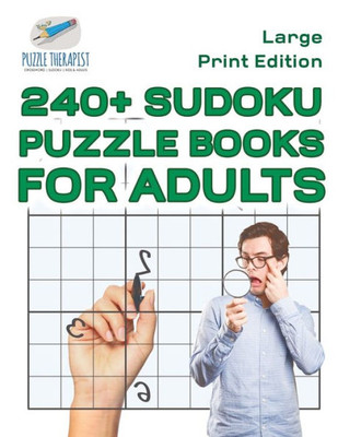 240+ Sudoku Puzzle Books For Adults | Large Print Edition