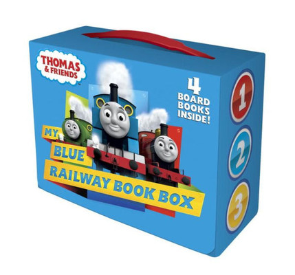 My Blue Railway Book Box (Thomas & Friends) (Bright & Early Board Books(Tm))
