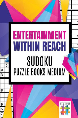 Entertainment Within Reach | Sudoku Puzzle Books Medium