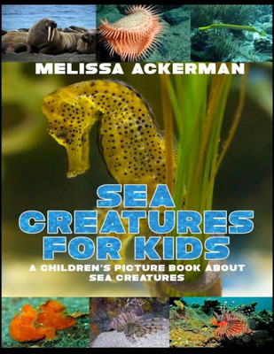 Sea Creatures For Kids: A Children's Picture Book About Sea Creatures: A Great Simple Picture Book For Kids To Learn About Different Sea Creatures