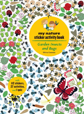 Chronicle Books Garden Insects And Bugs Stickers Book, 1 Ea