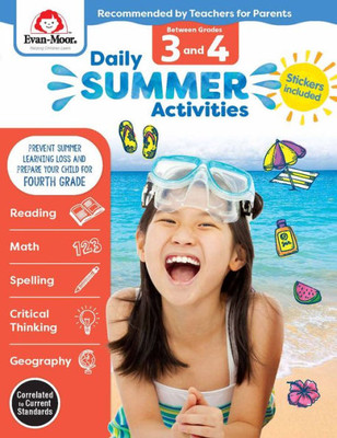 Evan-Moor Daily Summer Activities, Grade 3-4