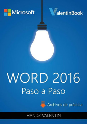 Word 2016 Paso A Paso (Spanish Edition)