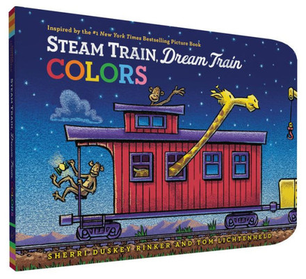 Steam Train, Dream Train Colors (Goodnight, Goodnight Construction Site)
