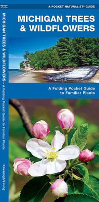 Michigan Trees & Wildflowers: A Folding Pocket Guide To Familiar Plants (Wildlife And Nature Identification)