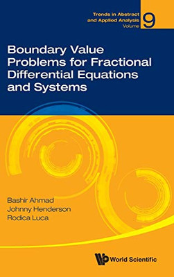 Boundary Value Problems for Fractional Differential Equations and Systems (Trends in Abstract and Applied Analysis)