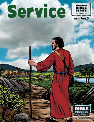 Service: New Testament Volume 18: Acts Part 5 (Visualized Bible Flash Card Format)