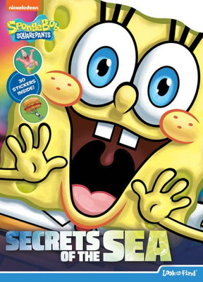 Spongebob Squarepants - Look And Find Activity Book With 30 Bonus Stickers - Pi Kids