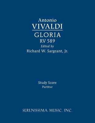Gloria, Rv 589: Study Score (Latin Edition)