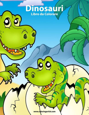 Dinosauri Libro Da Colorare 1 (Italian Edition)