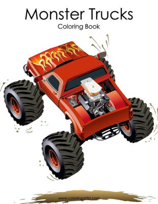 Monster Trucks Coloring Book 1