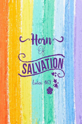 Horn Of Salvation: Names Of Jesus Bible Verse Quote Cover Composition Notebook Portable