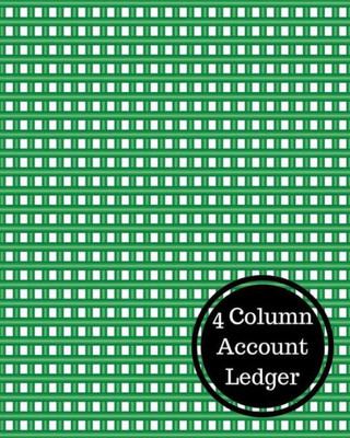 4 Column Account Ledger: 4 Column Columnar