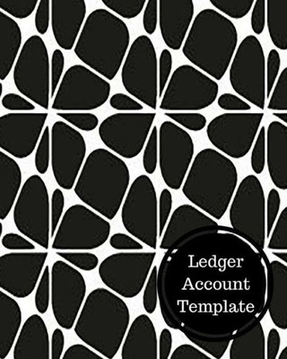 Ledger Account Template: 4 Column Columnar