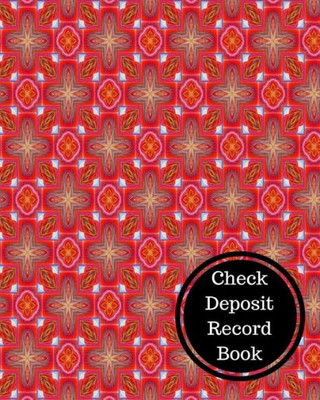 Check Deposit Record Book: Bank Deposit Book