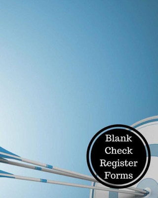 Blank Check Register Forms