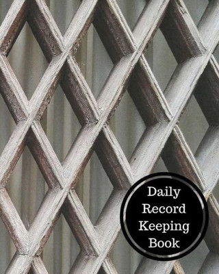 Daily Record Keeping Book: Daily Bookkeeping Record