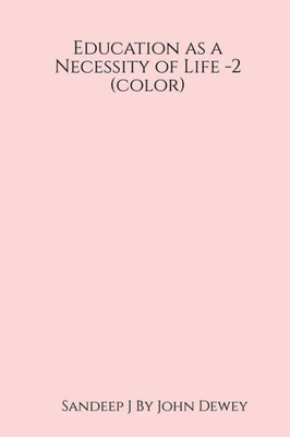 Education As A Necessity Of Life-2 (Color)