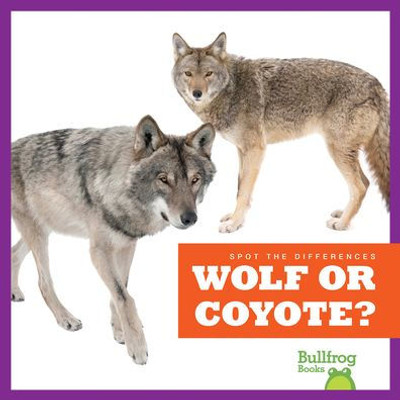 Wolf Or Coyote? (Bullfrog Books: Spot The Differences)