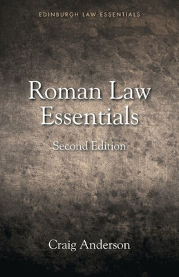 Roman Law Essentials (Edinburgh Law Essentials)