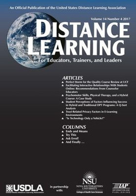 Distance Learning: Volume 14 #4 (Distance Learning Journal)