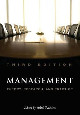 Management: Theory, Research, And Practice