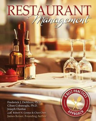 Restaurant Management: A Best Practices Approach