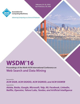 Wsdm 16 9Th Acm International Conference On Web Search And Data Mining