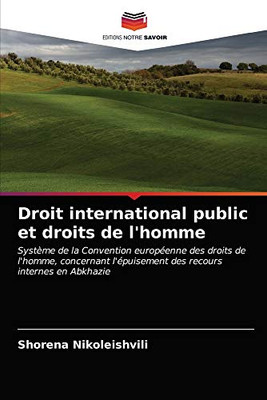 Droit international public et droits de l'homme (French Edition)